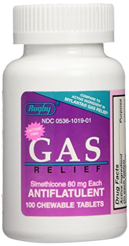 Gas Relief 80 mg 100 Chwbls
