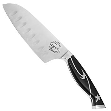 Guy Fieri ER37 Midnight Santoku Knife, 5-1/2-Inch