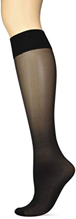 Jobst Women's UltraSheer Light Support Knee Highs,Classic Black, Small