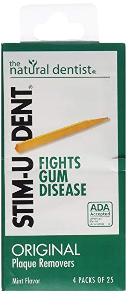 Stim-U-Dent Mint Plaque Removers, 100 Count