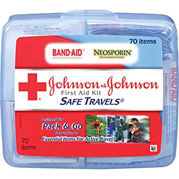 JOJ8274 - Johnson amp; Johnson Portable Travel First Aid Kit