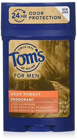 Tom's of Maine Men's Long Lasting Deodorant, Deep Forest, 2.25 Ounce