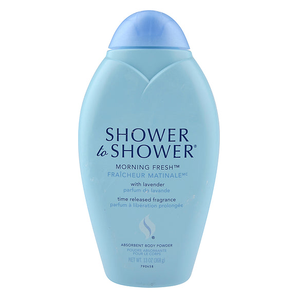 Shower To Shower Absorbent Body Powder, Morning Fresh, 8 Ounce