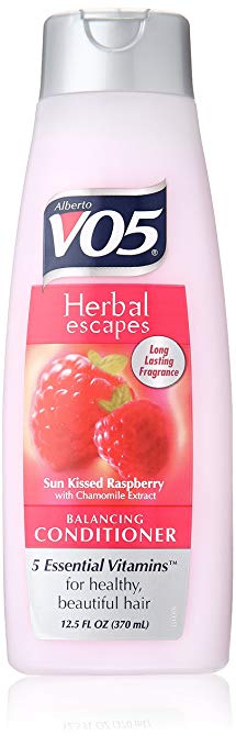 Alberto VO5 Herbal Escapes Sun Kissed Raspberry Balancing Conditioner for Unisex, 12.5 Ounce