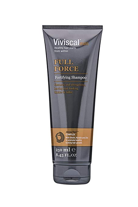 Viviscal Man Full Force Fortifying Shampoo, 8.45 Ounce