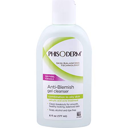 Phisoderm Anti-Blemish Gel Cleanser 6 oz