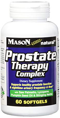 Mason Vitamins Prostate Therapy Complex Softgels, 60 Count