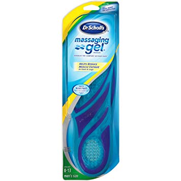 Dr. Scholl's Massaging Gel Insoles, Men (2 pairs)