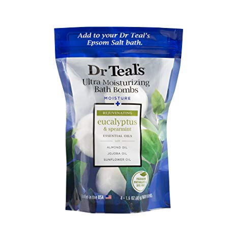 Dr Teals Ultra Moisturizing Bath Bomb Eucalyptus