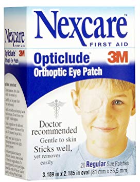 Nexcare Opticlude Orthoptic Eye Patches Regular 20 Each