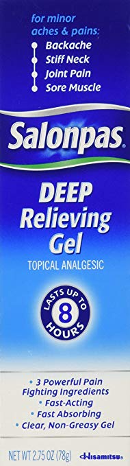 Salonpas Deep Pain Relieving Gel 2.75oz