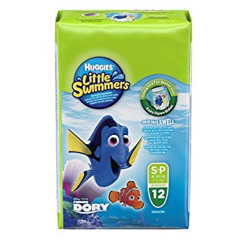 Huggies Little Swimmers Disposable Swim Nappies - Size 3-4