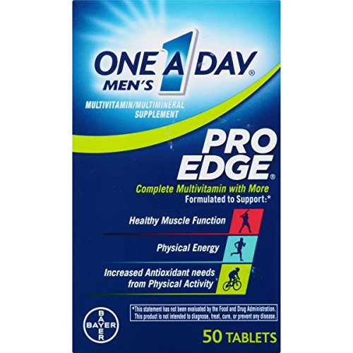 One A Day Men's Pro Edge Complete Multivitamin/ Multimineral Supplement, 50ct