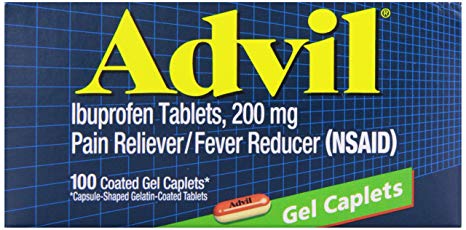 Advil Advanced Medicine for Pain Gel Caps, 100 count