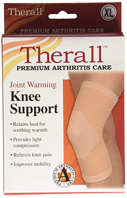 Therall Joint Warming Knee Support, Beige, X-Large