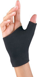 FLA Orthopedics Prolite Neoprene Pull on Thumb Support, Black, Medium - Buy Packs and SAVE