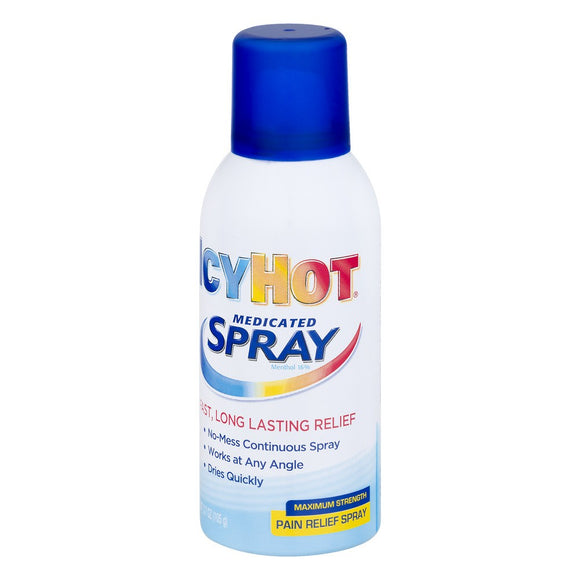 ICY HOT MEDICATED SPRAY 4 OZ - Buy Packs and SAVE