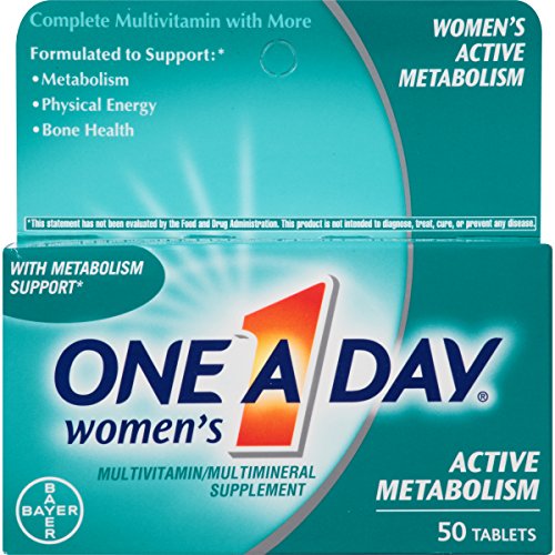 One-a-day Womens Active Metabolism, 50 Tablets