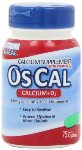 Os-Cal 500 + 200 D, 75-Count