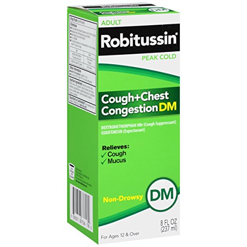 Robitussin Adult Cough+Chest Congestion DM Liquid 8 OZ