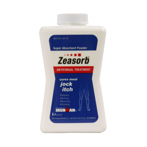 Zeasorb Super Absorbent Antifungal Treatment Powder for Jock Itch 2.5 oz