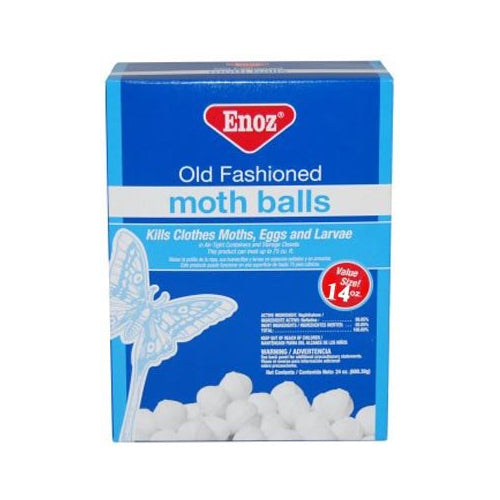 Old Fashioned Moth Balls, 14 oz- Enoz