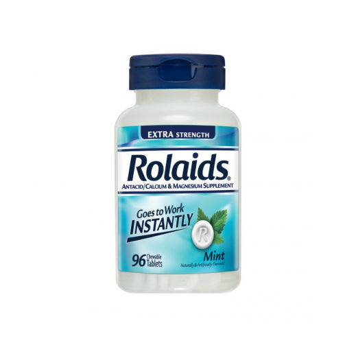 Rolaids Extra Strength Tablets Mint, 96 ct