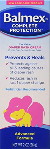 Balmex Zinc Oxide Diaper Rash Cream - 2 Ounces