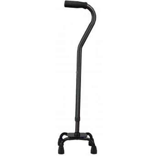 Carex Quad Cane, Black