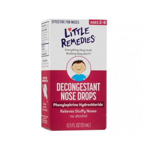 Little Noses Decongestant Nose Drops 0.5 OZ