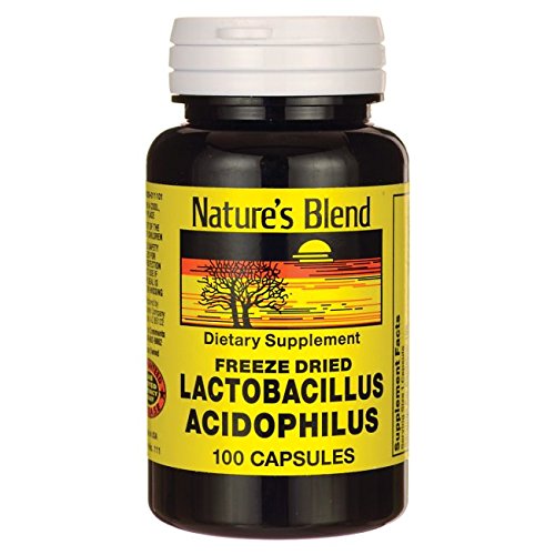 Freeze Dried Lactobacillus Acidophilus 100 Caps