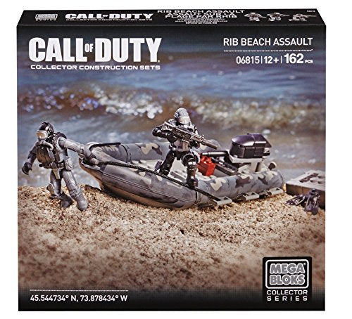 Mega Bloks Call of Duty RIB Beach Assault, Model 06815
