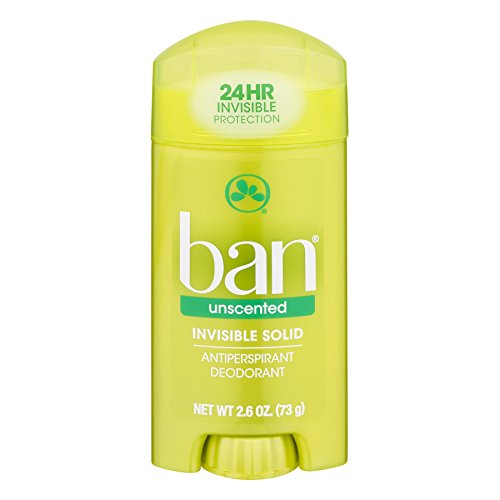 Ban Antiperspirant Deodorant Unscented 2.6 OZ