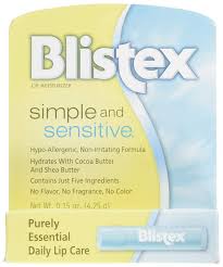 Blistex Simple & Sensitive Lip Moisturizer 0.15 oz