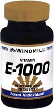 Windmill Vitamin E-1000 Softgels 30 CP - Buy Packs and SAVE